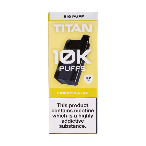 Titan 10k disposable vape x5