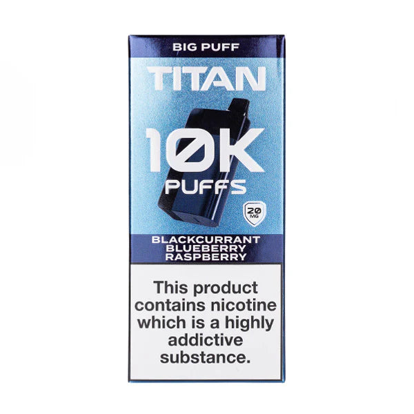 Titan 10k disposable vape x5