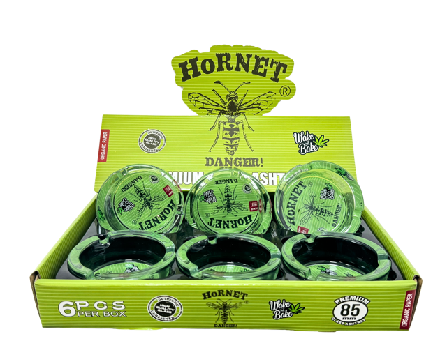 Wake&Bake glass ashtrays