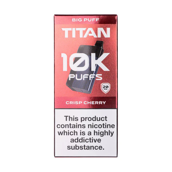 Titan 10k disposable vape x5