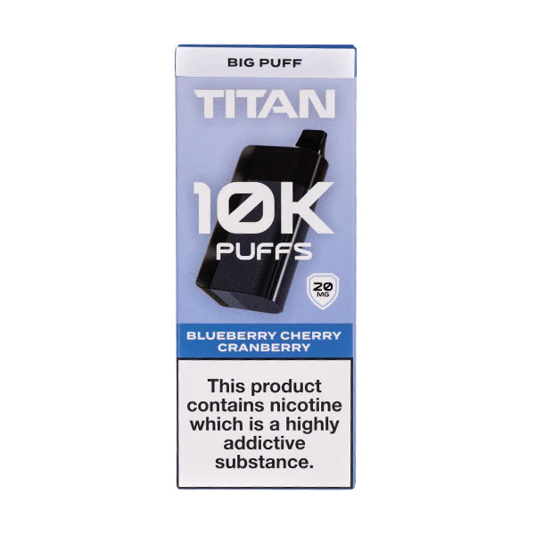 Titan 10k disposable vape x5