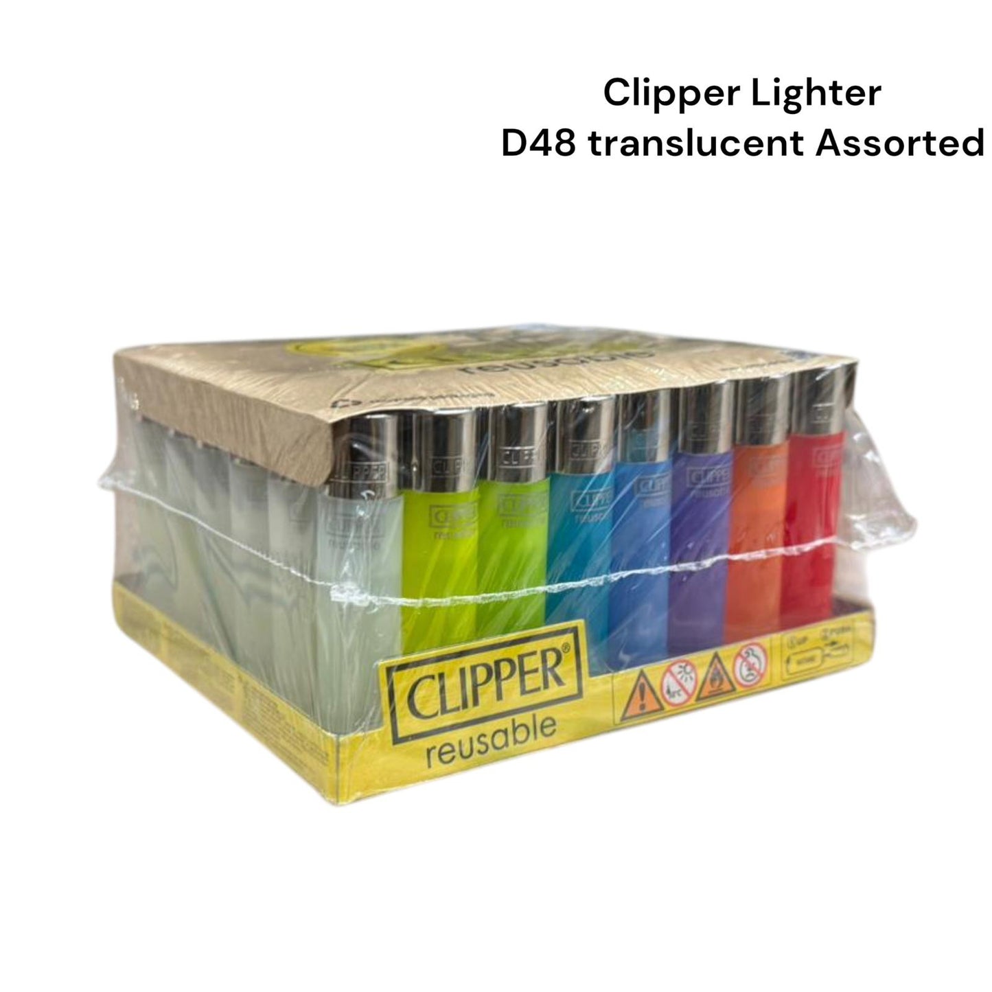 Plain clipper lighter pack of 40