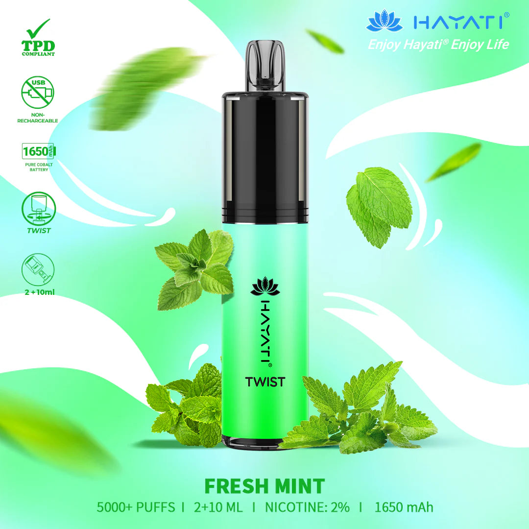 Hayati twist 5000k puffs x5