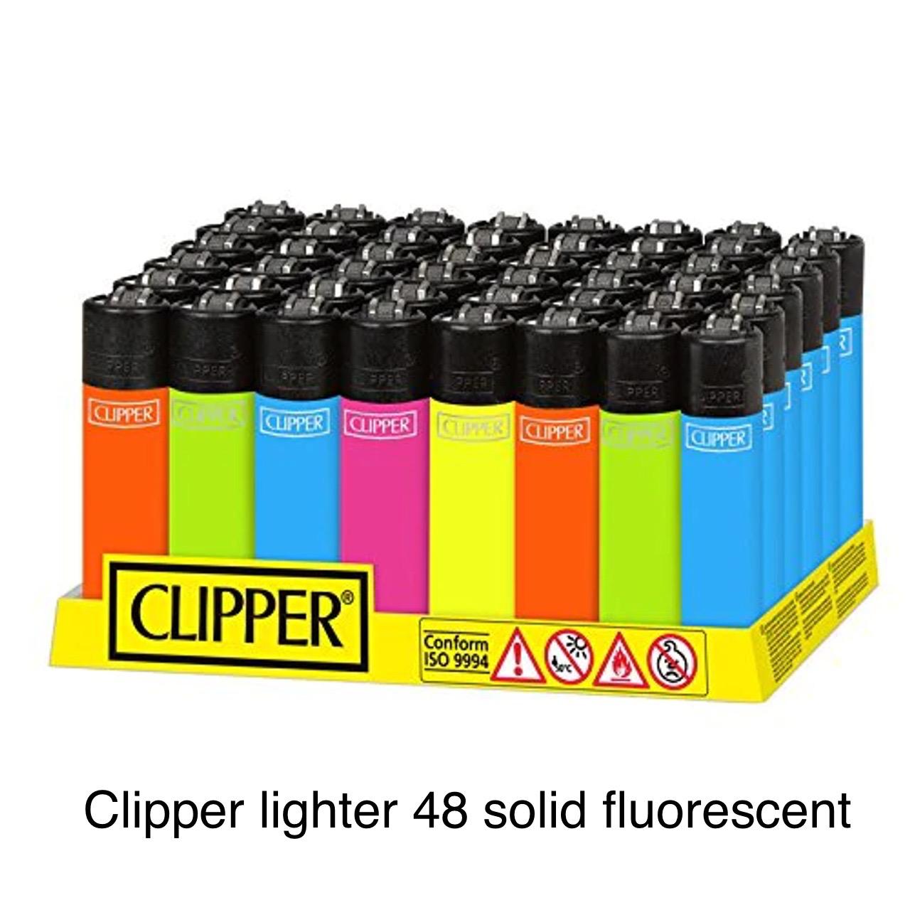 Plain clipper lighter pack of 40
