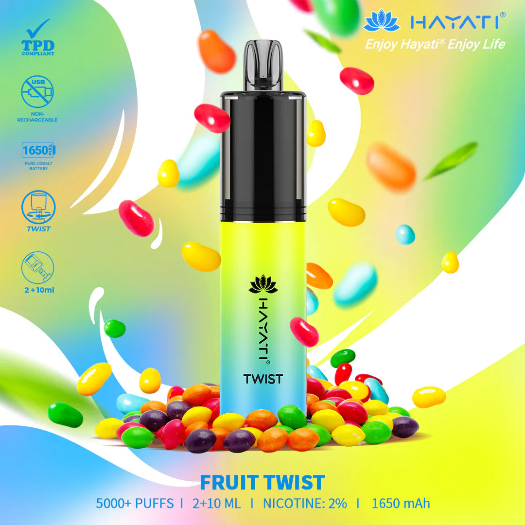 Hayati twist 5000k puffs x5