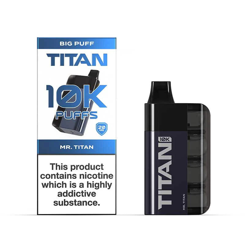 Titan 10k disposable vape x5