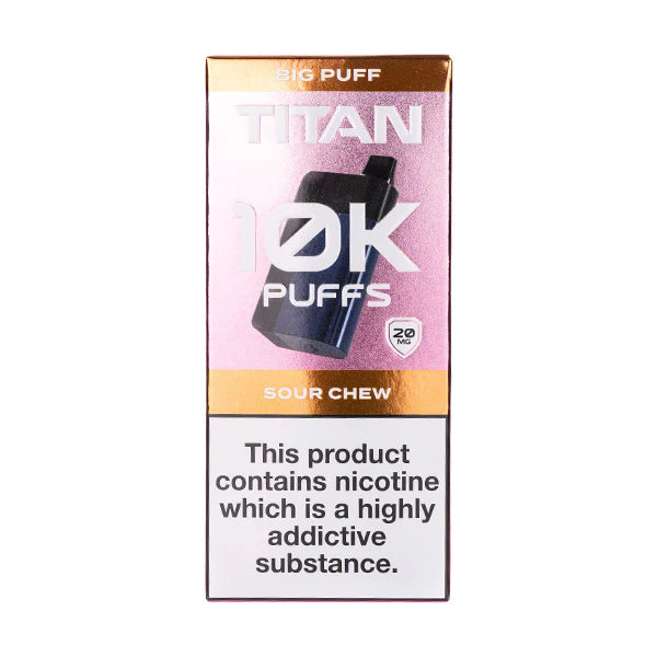 Titan 10k disposable vape x5