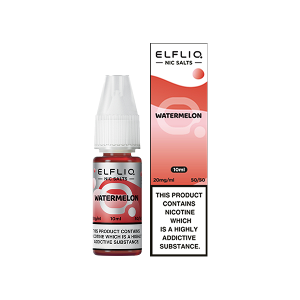ELFLIQ By Elf Bar 10mg Nic Salt From £2.18 watermelon