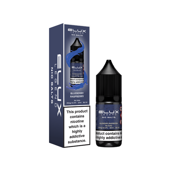 10 & 20mg Elux Legend 10ml Nic Salts (50VG/50PG)