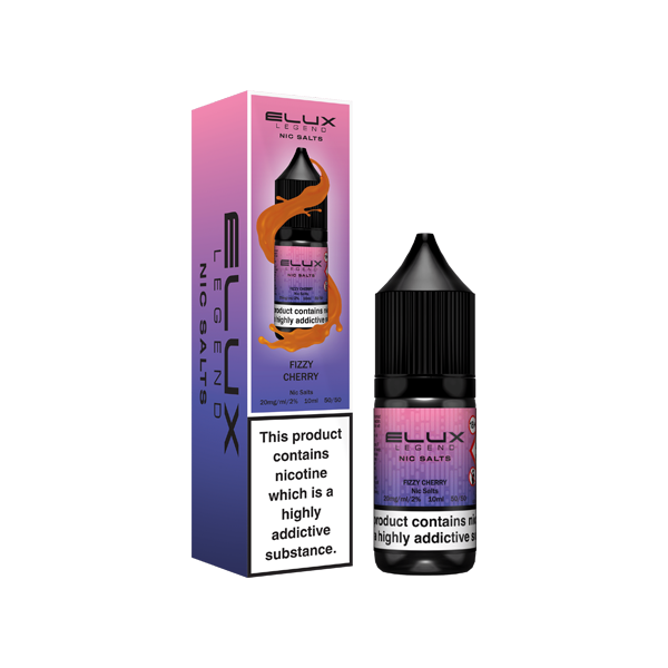 10 & 20mg Elux Legend 10ml Nic Salts (50VG/50PG)