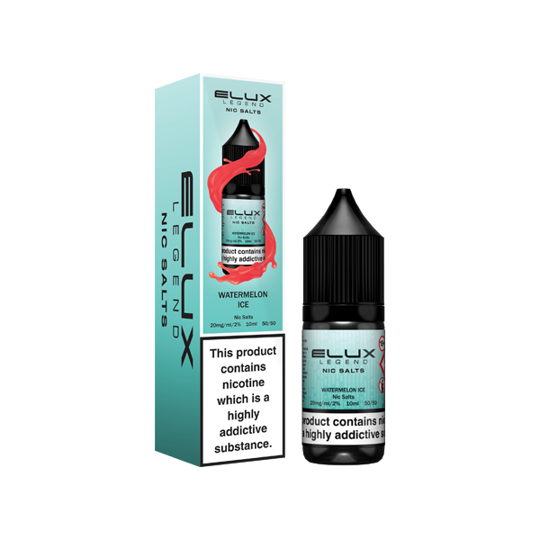 10 & 20mg Elux Legend 10ml Nic Salts (50VG/50PG)