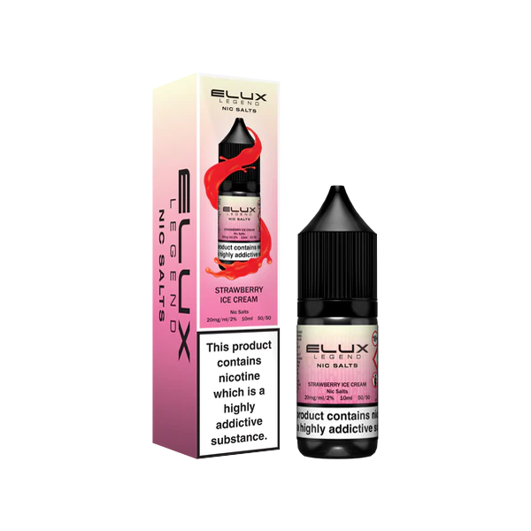 10 & 20mg Elux Legend 10ml Nic Salts (50VG/50PG)