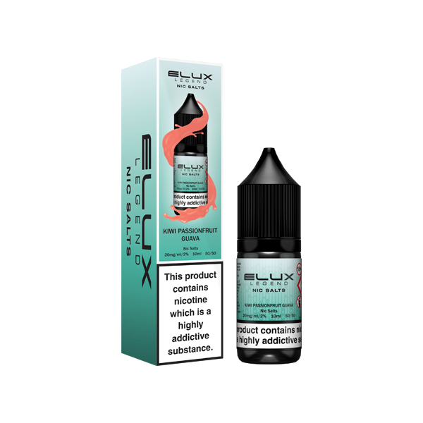 10 & 20mg Elux Legend 10ml Nic Salts (50VG/50PG)
