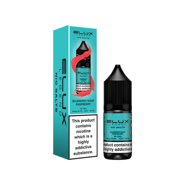 10 & 20mg Elux Legend 10ml Nic Salts (50VG/50PG)