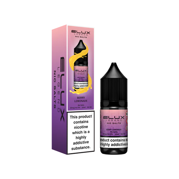 10 & 20mg Elux Legend 10ml Nic Salts (50VG/50PG)