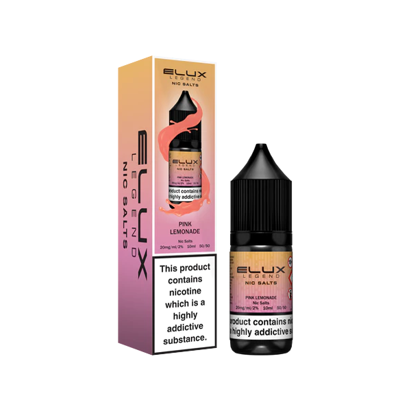 10 & 20mg Elux Legend 10ml Nic Salts (50VG/50PG)