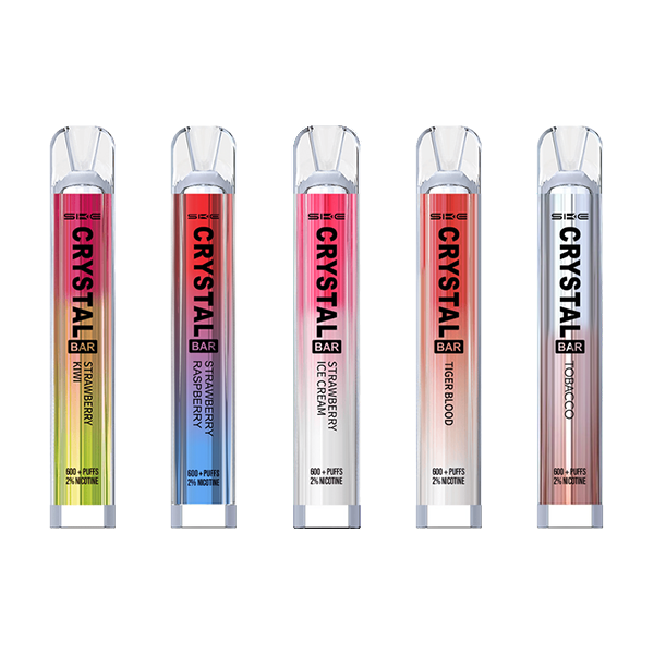 SKE Crystal Bar 600 Disposable Vape 10 each box