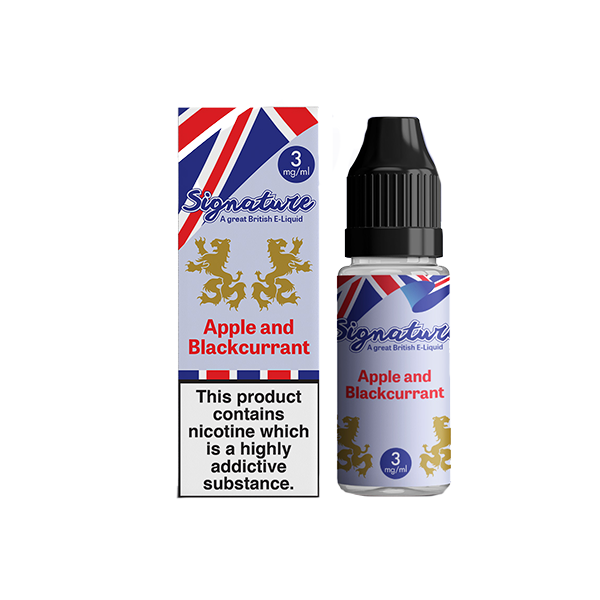 6mg Signature Vapours TPD 10ml E-Liquid (50VG/50PG)pack of 10