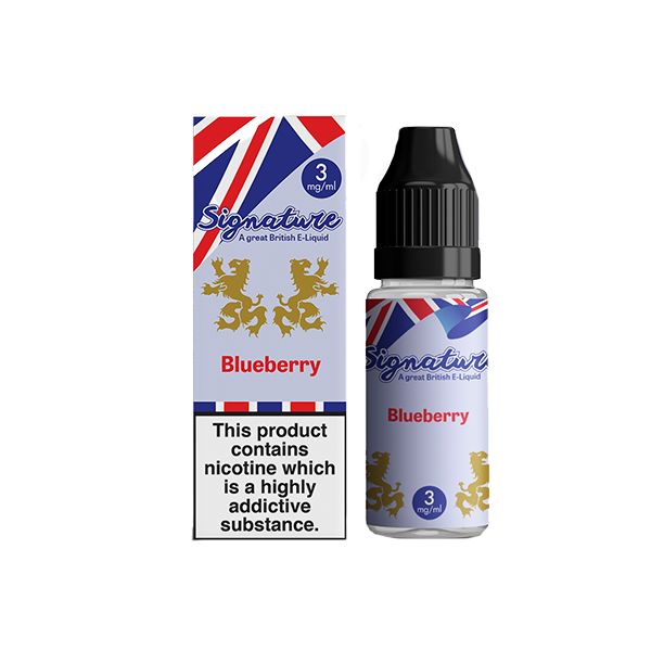 18mg Signature Vapours TPD 10ml E-Liquid (50VG/50PG) pack of 10