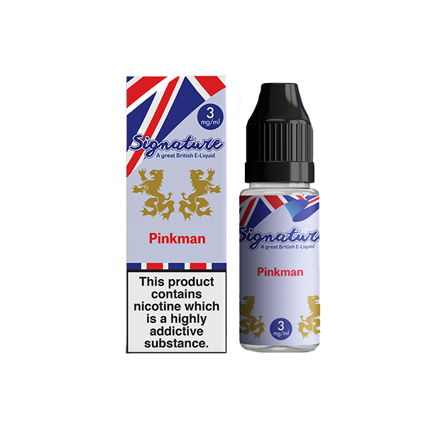 3mg Signature Vapours TPD 10ml E-Liquid (50VG/50PG)pack of 10
