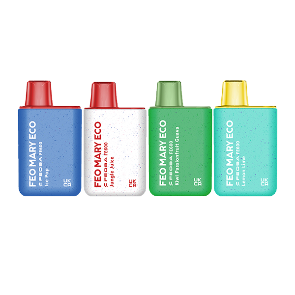 20mg Feoba Feo Mary Eco Disposable Vape 600 Puffs PACK OF 10