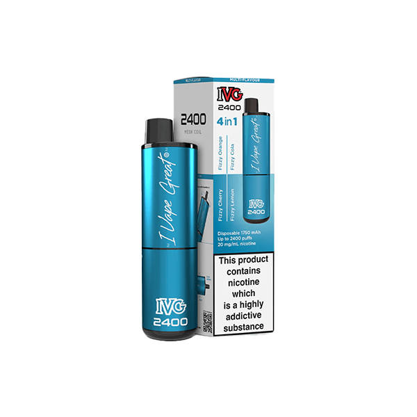 IVG 2400 Disposable Vapes 2400 Puffs - 4 in 1 Multi-Edition From