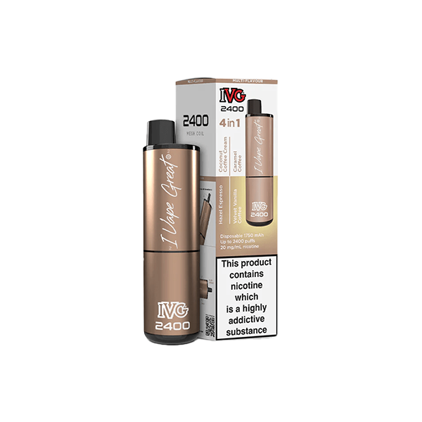 IVG 2400 Disposable Vapes 2400 Puffs - 4 in 1 Multi-Edition From
