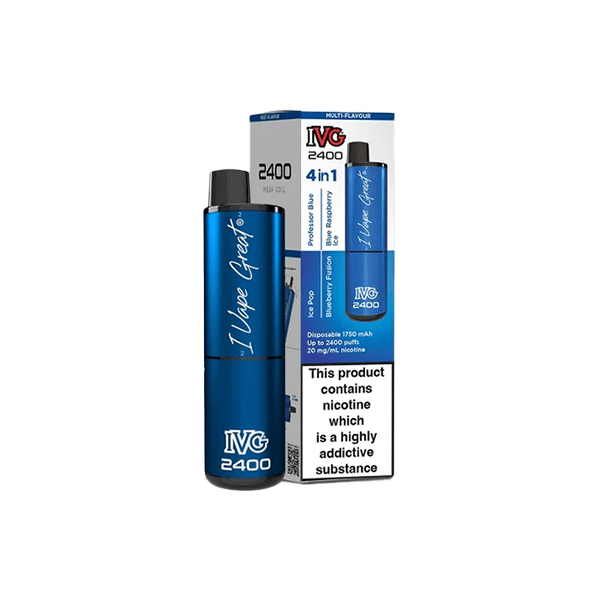 IVG 2400 Disposable Vapes 2400 Puffs - 4 in 1 Multi-Edition From