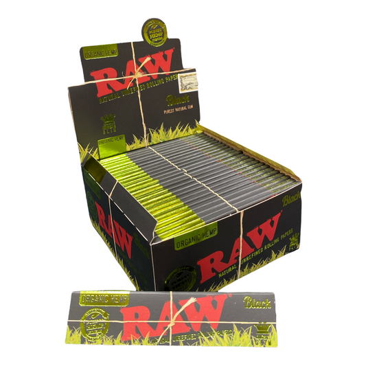 Raw Black Organic Hemp