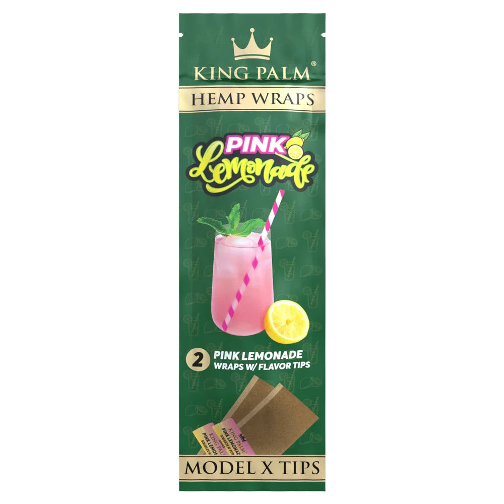 Pink Lemonade king palm hemp blunt wrap