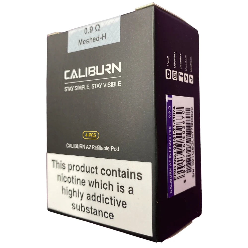 caliburn a2 pod 0.9 Ohm 4 pack