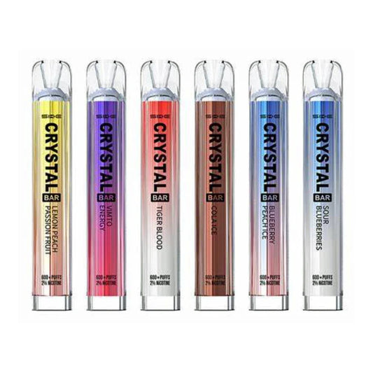 SKE Crystal Bar 600 Disposable Vape 10 each box