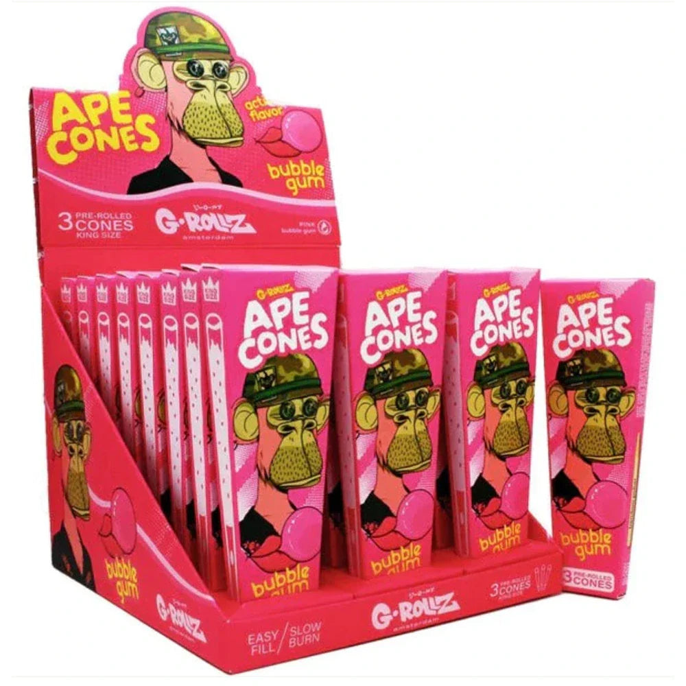 g-rollz ape cones bubble gum