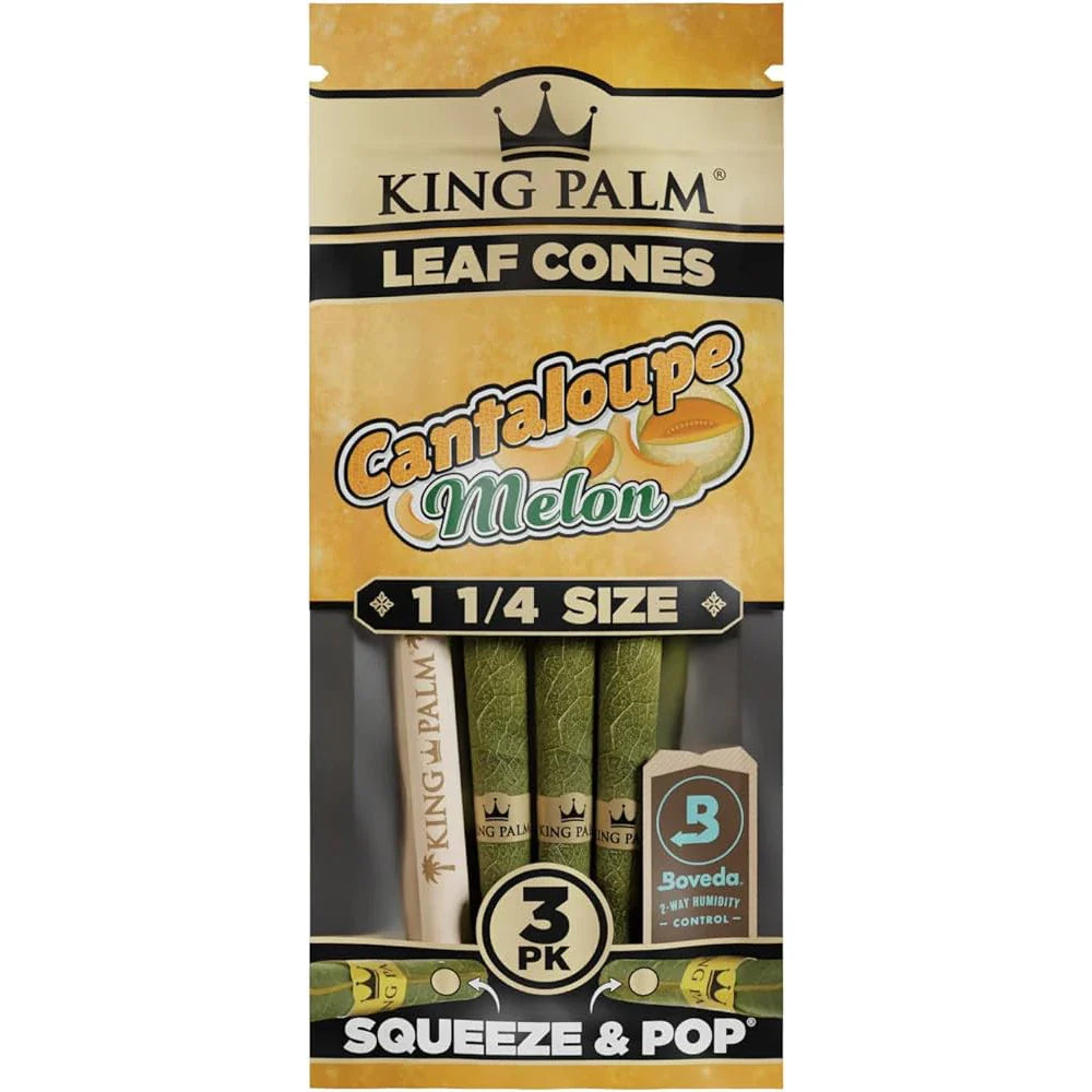 king-palm-cantaloupe-1-1_4 size 3 pack leaf cones