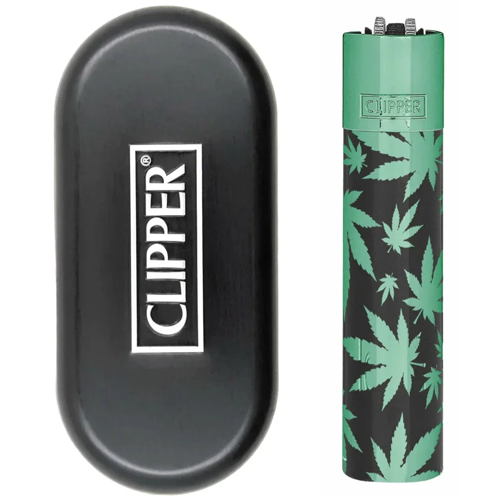 metal clipper green leaf green top