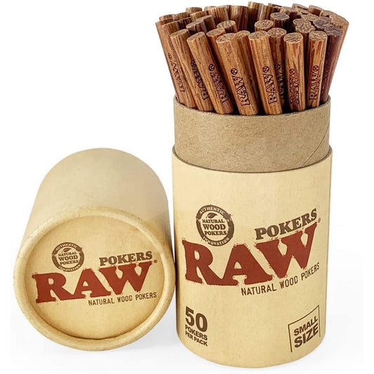 Raw wood Poker 5.3” small size