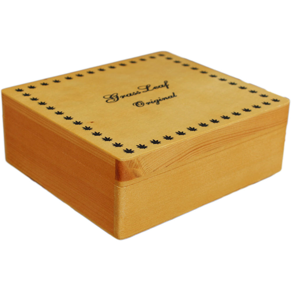 wooden rolling box