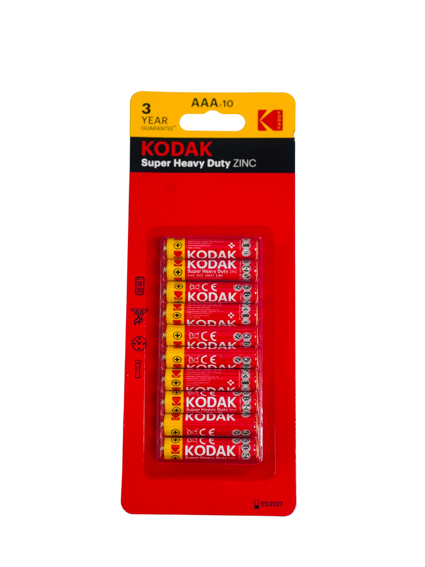 kodak AAA Batteries 20 x (10pack & 8pack)