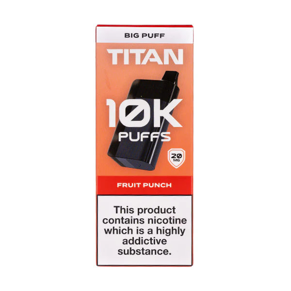 Titan 10k disposable vape x5