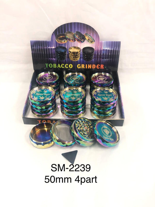 Metal grinder shiny 50mm