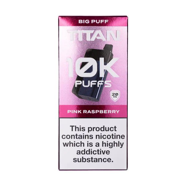 Titan 10k disposable vape x5