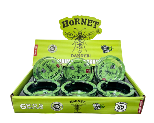 Wake&Bake glass ashtrays