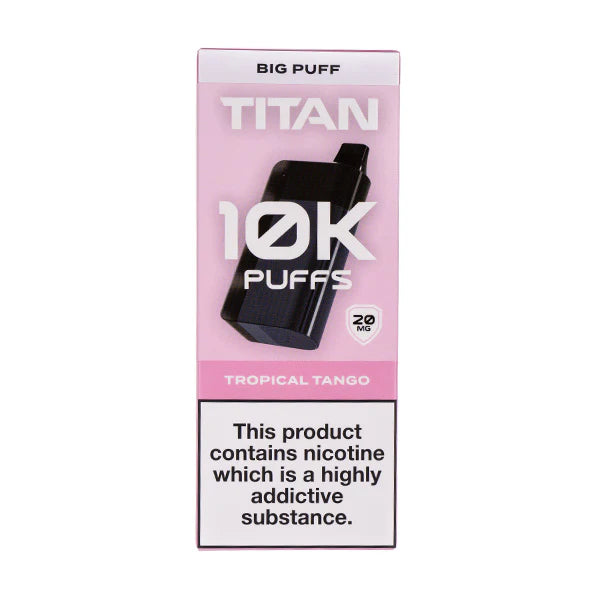 Titan 10k disposable vape x5
