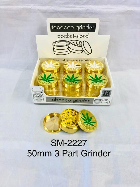 3 part 40mm metal grinder