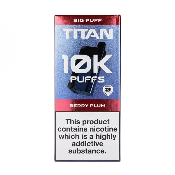 Titan 10k disposable vape x5