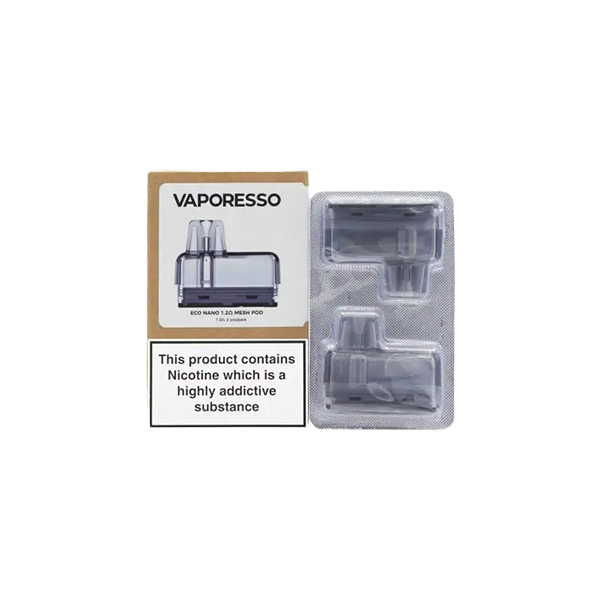 Vaporesso Eco Nano Replacement Pod (0.8Ω/1.2Ω) 2pack