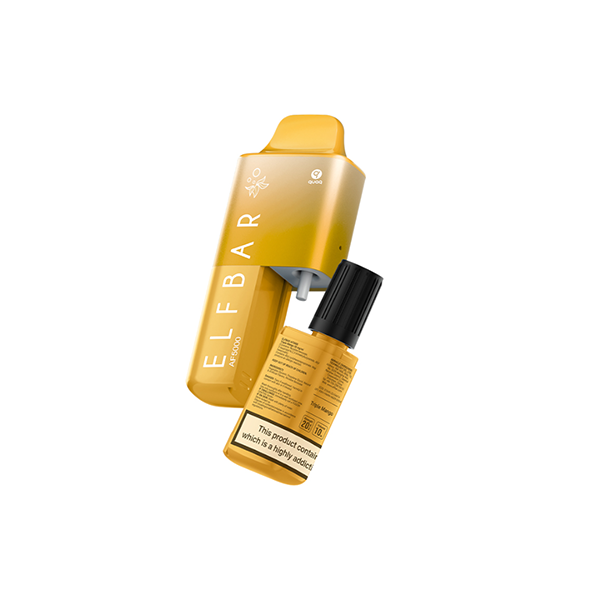 20mg Elf Bar AF5000 Disposable Rechargeable Vape Kit 5000 Puffs pack of 5