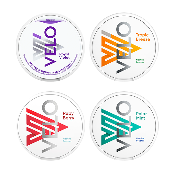 6mg Velo Mini Medium Strength Nicotine Pouches x10 (full sleeve)