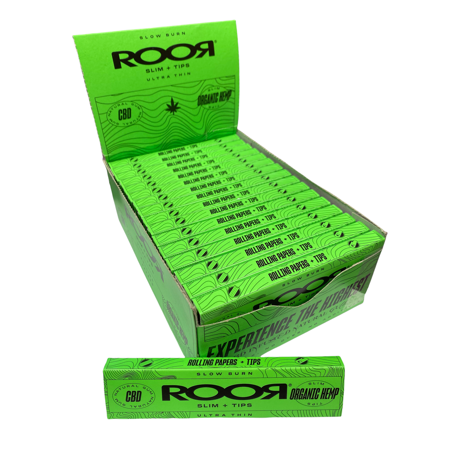 CBD Roor Organic Hemp With Roach