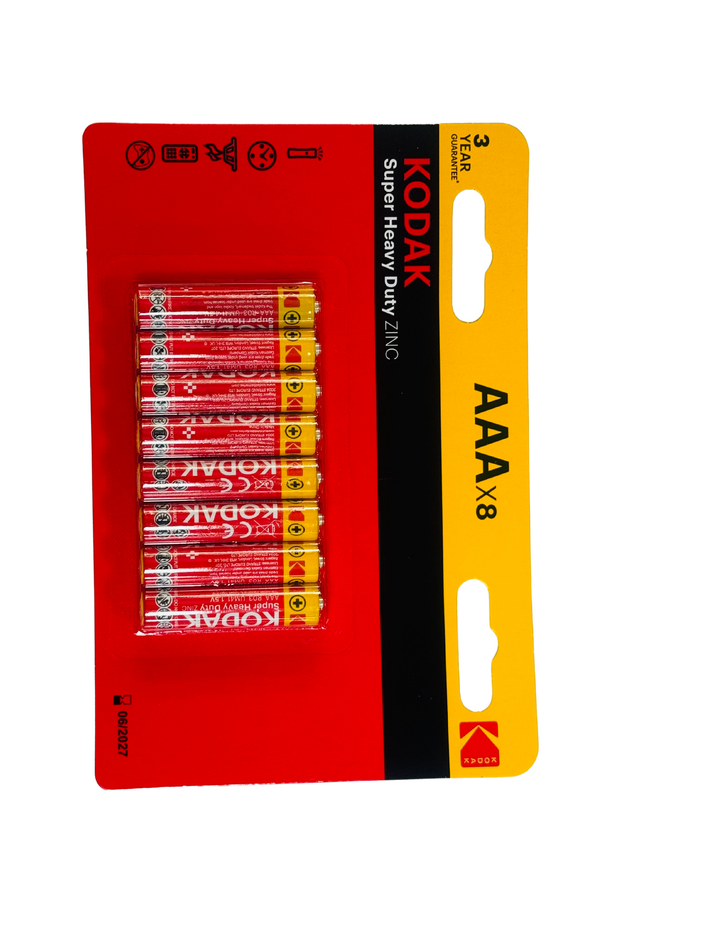 kodak AAA Batteries 20 x (10pack & 8pack)